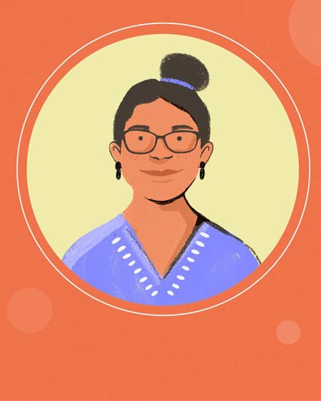 Ilustración de trabajadoras del hogar